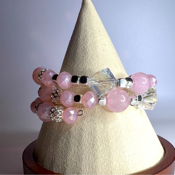 Pink memory bracelet - Picture 2 of 3